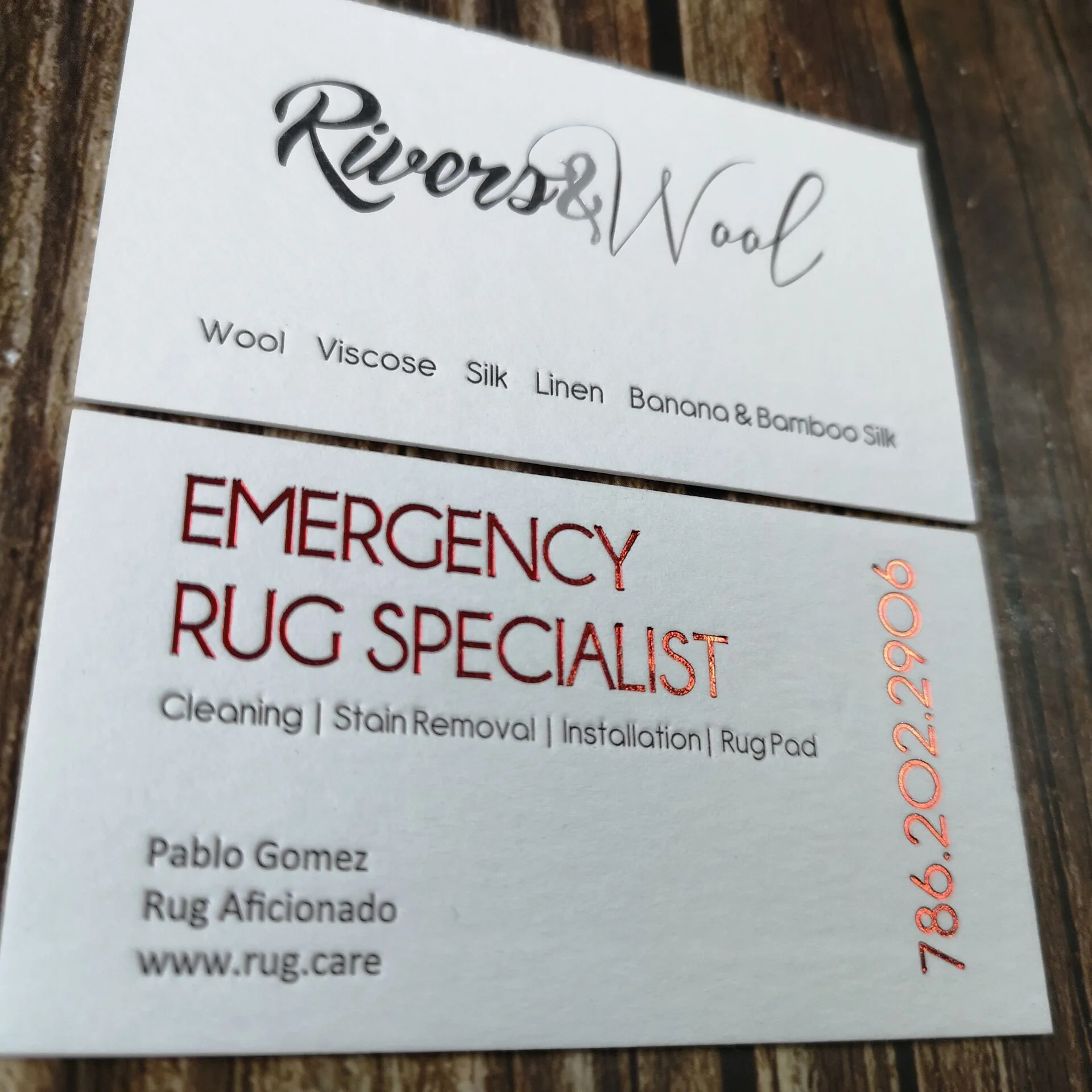 600gsm cotton paper rose gold foil stamping debossed business card printing