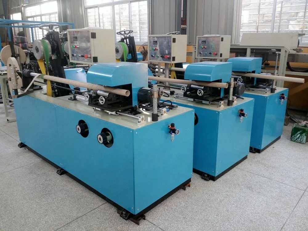 Automatic Spiral Small Cardboard Toilet Tissue Paper Core Pipe Tube Making Machine