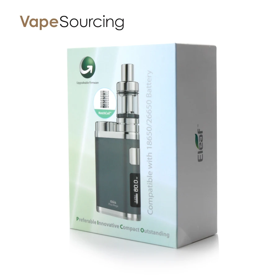 
100% authtic Eleaf Istick Pico 75w Mod, Upgrade from Eleaf Istick Pico Mega Kit 