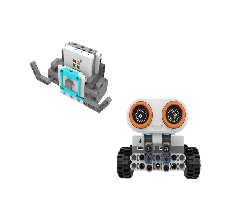 2019 high-qualitySmart alarm clock robot Educational Car Robot Programming MOQ 200 pcs early educationaltoys coding robot