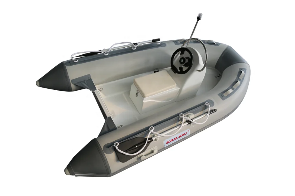 SAILSKI fiberglass hull RIB boat RIB300  3m/10ft with Jockey console and seat