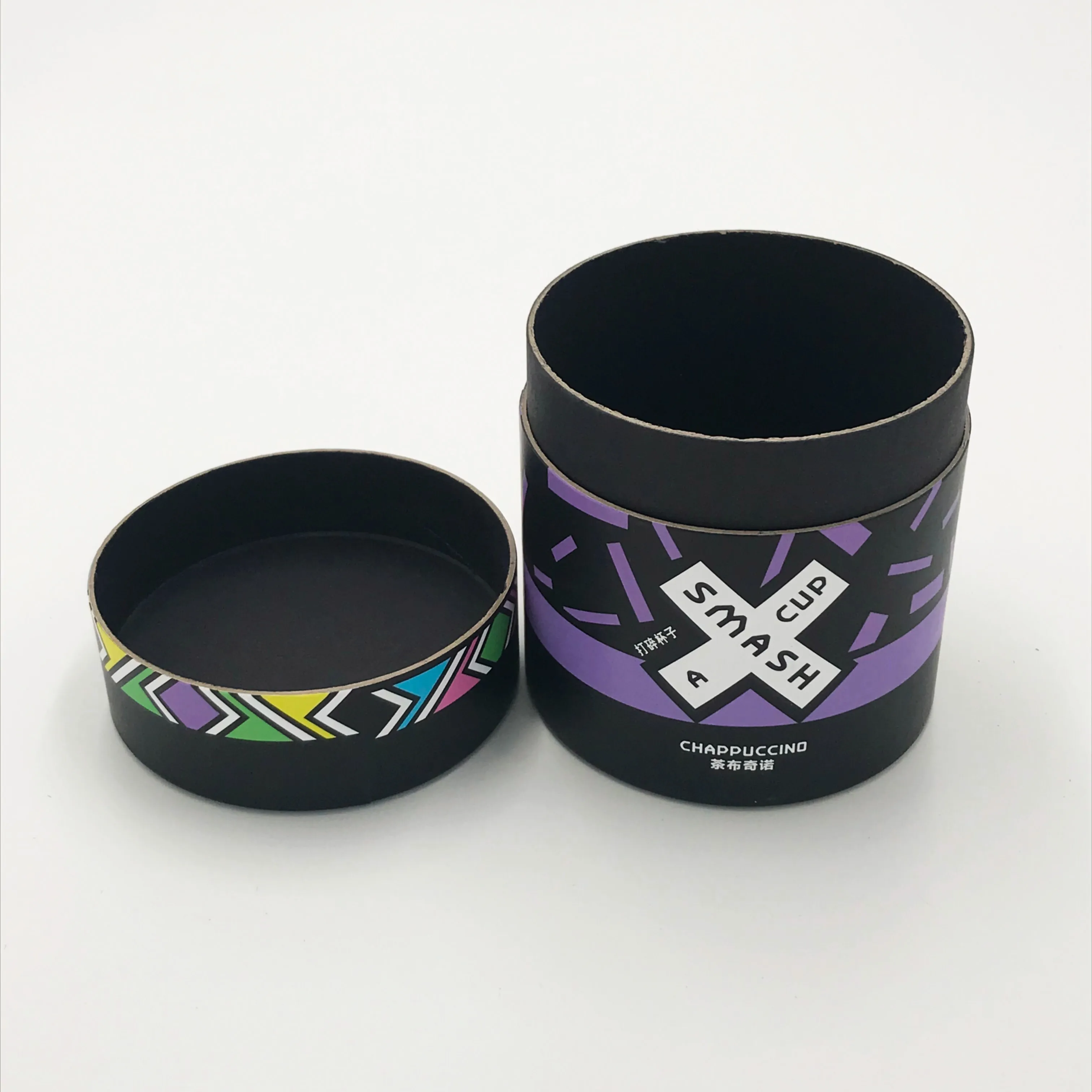 Cheap coffee box with custom logo printing Custom gift boxes for business Sustainable Tube Packaging eco-friendly packaging