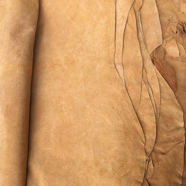 Light brown color pig lining shoes insole