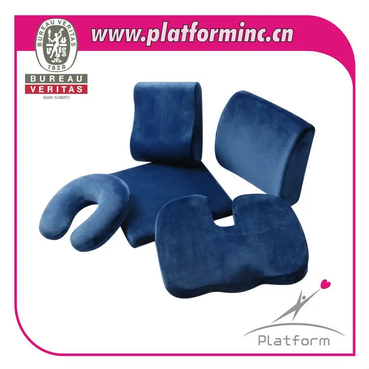 Горячая распродажа офис клуб u-образный подушка спинки волны подушку квадратные подушки подушка пены памяти