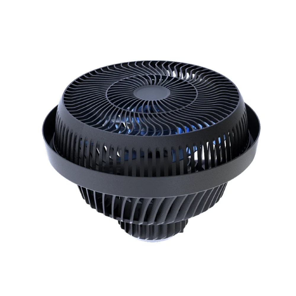 Портативный Пьедестал Таблица обращение пластиковые бесщеточный портативный мини-вентилятор 12 В электрический вентилятор стойки