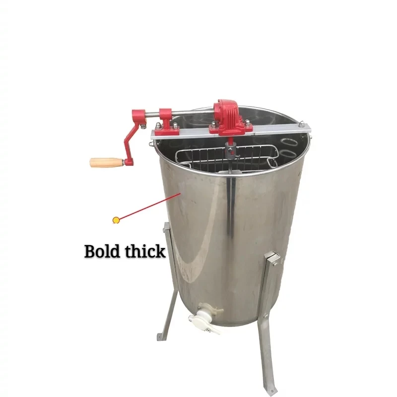 
Wholesale Stainless Steel 2 Frames Manual Honey Extractor 