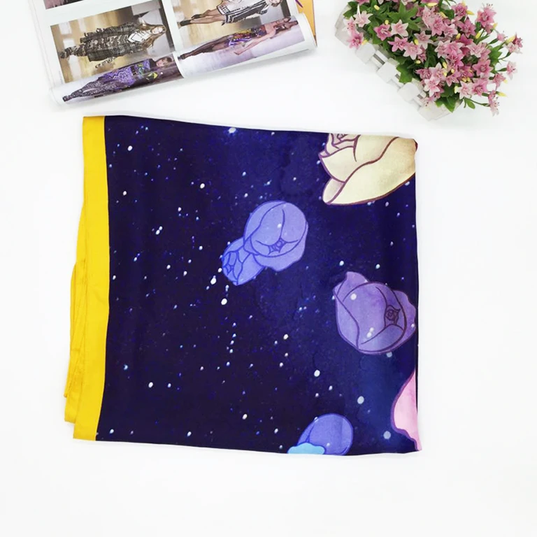 
Best selling beautiful custom design 100% turkish digital print silk scarf for women 