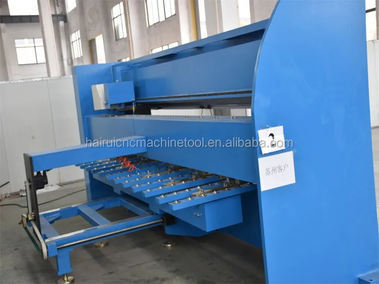 
China supplier Leading Hrui CNC Stainless steel Sheet Metal Surface, V Grooving machine, hydraulic V cut machine cnc 