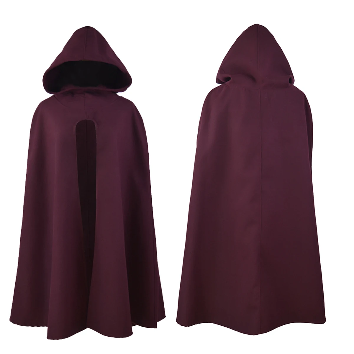 Latest Design Fashion Woolen Hooded Long Winter Cape Coat Women Ladies