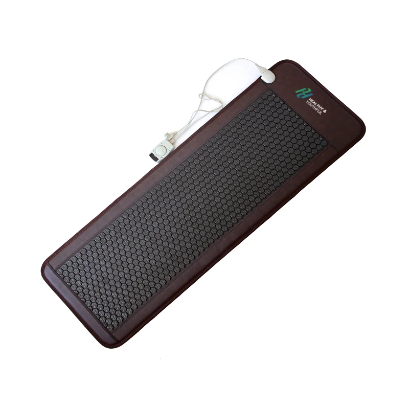 
Far Infrared Sauna Negative ion Ceramic Stone Massage Heating Tourmaline Mattress 