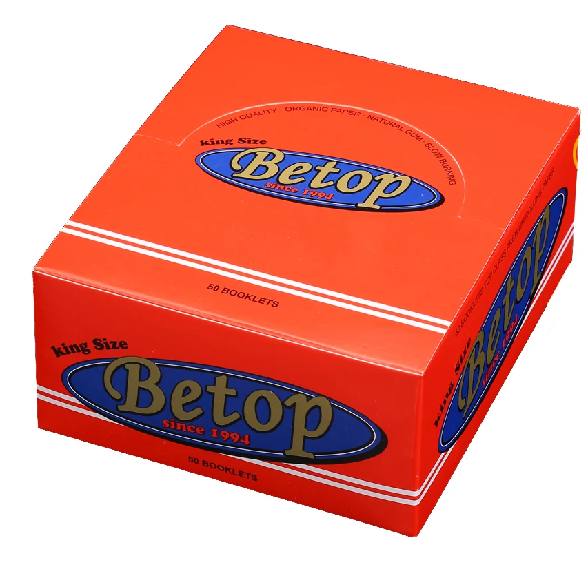 Custom rolling paper smoking ,king size slim ultra thin rice rolling paper