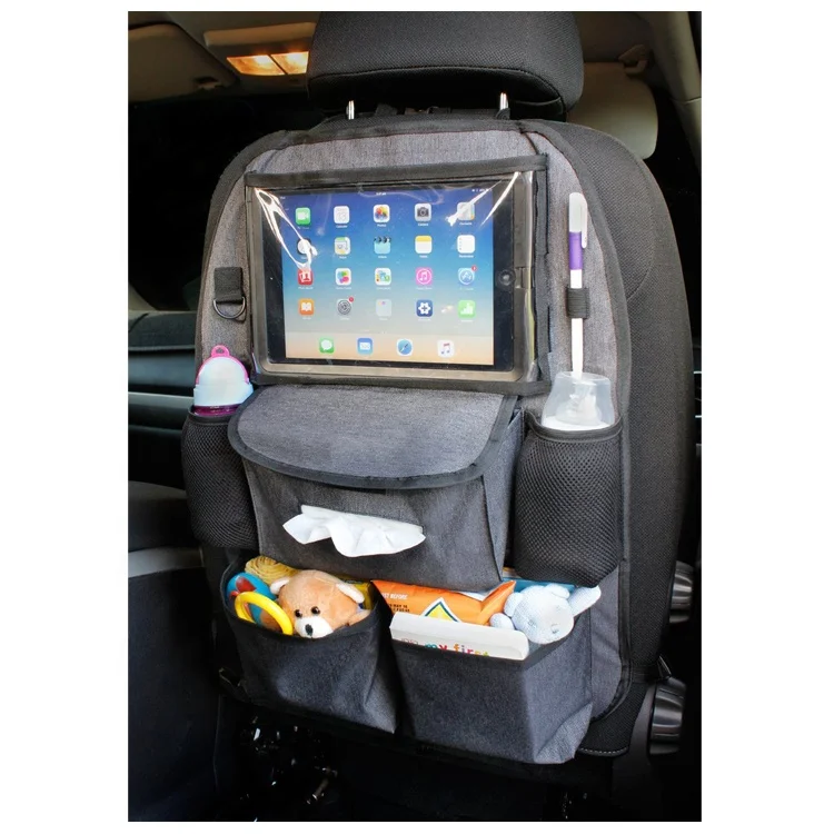NEW best sell Amazon baby car organizer seat protection with storage organizer