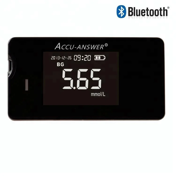 Quick check blood glucose meter multi-monitoring system with glucose & cholesterol & hemoglobin and uric acid meter 4 in 1