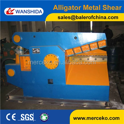 Q43-1000 автоматическая гидравлическая машина для резки металлолома Аллигатор ножничное оборудование продажи