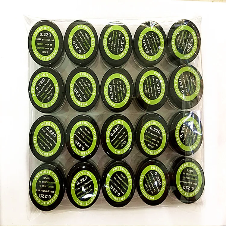 Top selling electronic cigarettes fused clapton 316l stainless steel coil