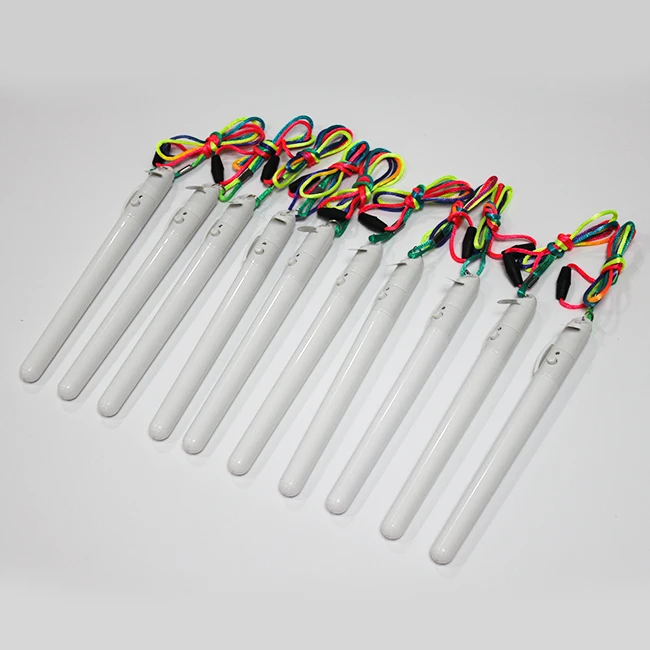 China-Made LED Light-Up Poi Stick Custom Logo Printed Promotional Party Supplies for Concerts