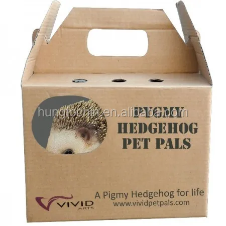 China factory manufacturing cheap  live plant shipping box High Quality Corrugated OEM shipping box