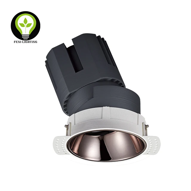 Hotel Decoration Adjustable or fixed  Non-dimmable or dimmable 7-40W CRI 80+/90+ COB Wall Washer LED Spot Light