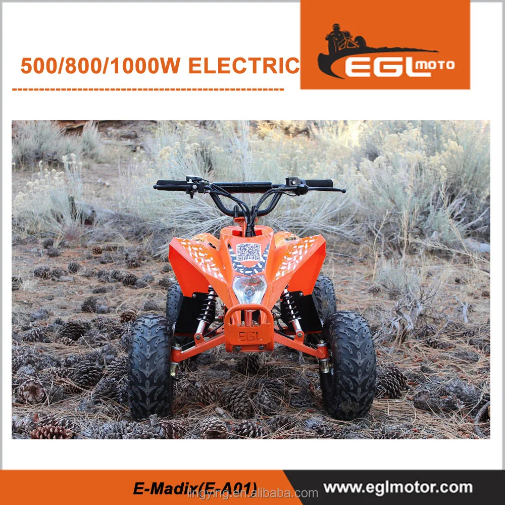 good quality 500W/800w/1000w brushless motor electric ATVs for kids