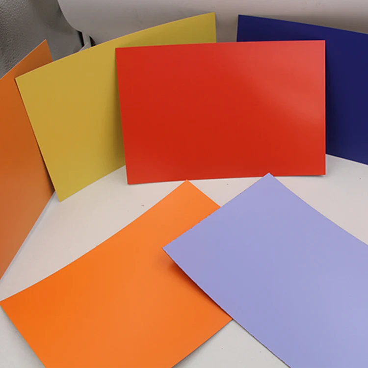
1220mm*2440mm Solid color high pressure laminate environmental friendly HPL panels 