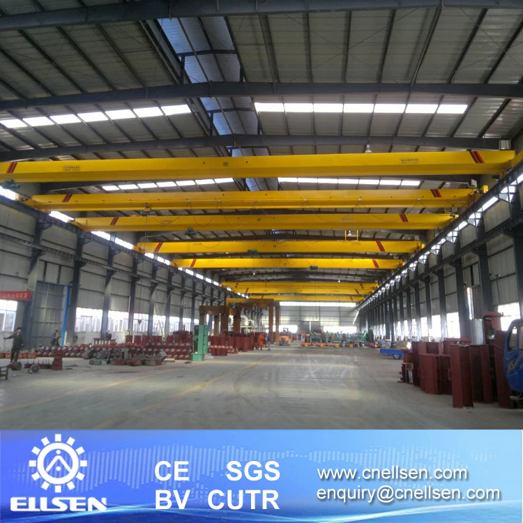 Тележка для лебедки мостового крана с рельсовой установкой модели LD