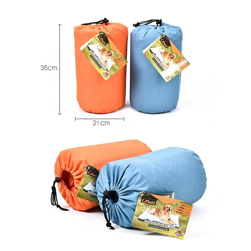 Wholesale Pet Supplies Foldable Cozy Roll-up Dog Sleeping Bed Pet Mat With Oxford Fabric