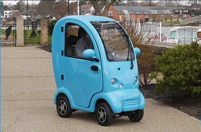 
Hot sale Covered scooter CE Cabin scooter Ruidi sealed mobility scooter X9 