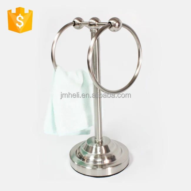 
Removable kitchen floor free-standing bathroom towel rack 