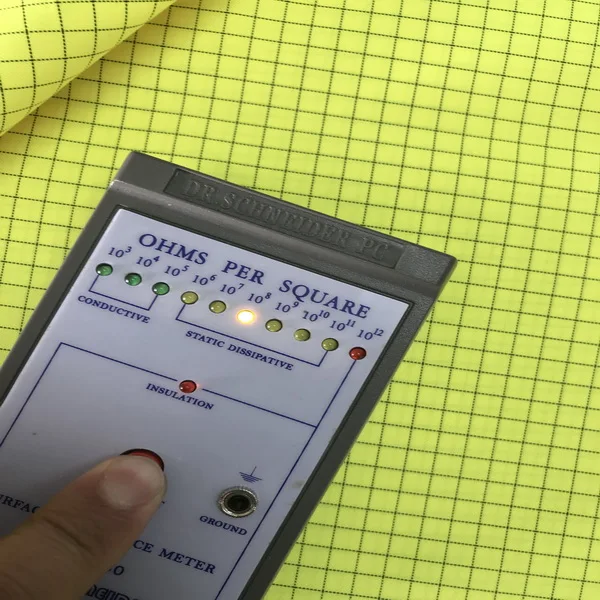 Hivis FR and Antistatic Workwear Fabric