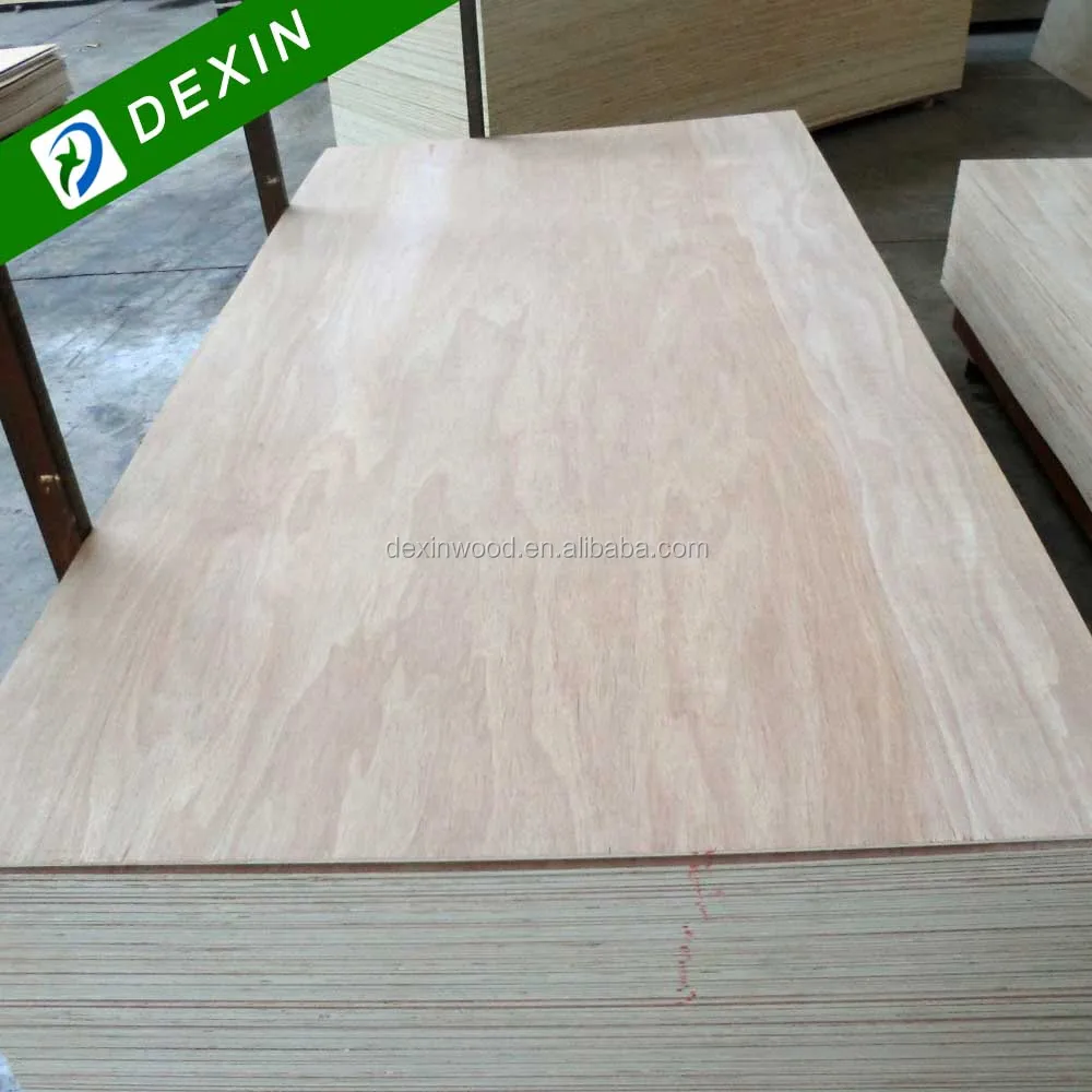 MR, E2, E1 or E0 Glue White Cedar Commercial Plywood