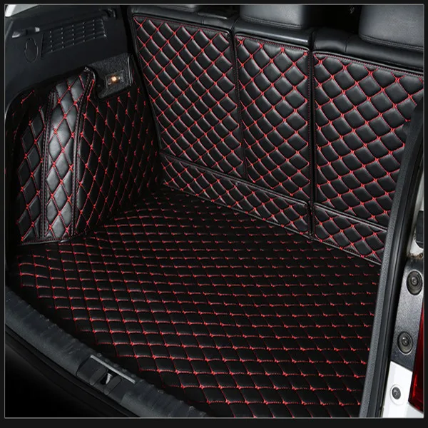 Wholesale hot sale luxury customized 5D 7DPVC leather wear-resistant easy to clean car trunk mats