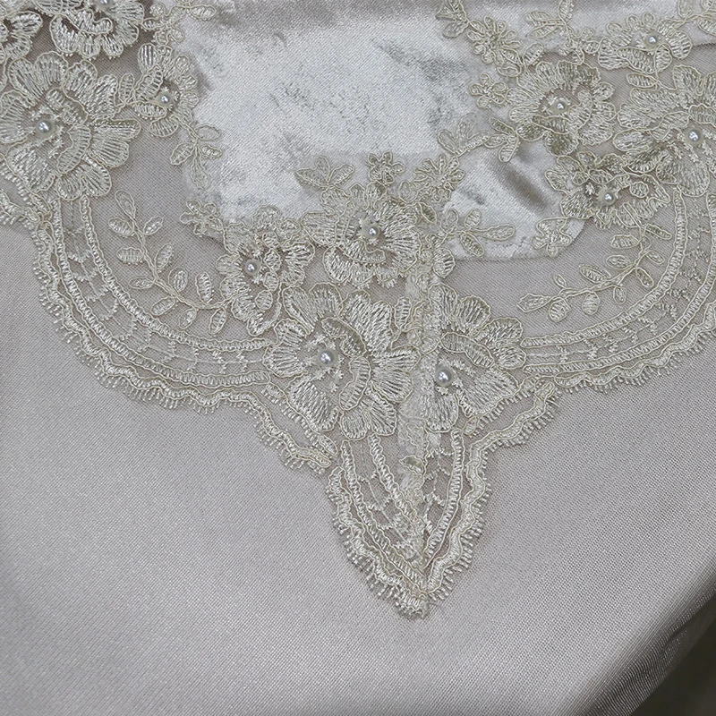 Romantic white dining room for different shapes