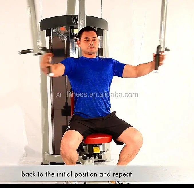 Коммерческий тренажерный зал машина грудные мышцы fly машина/задний Дельтовидная машина XH-914 для бодибилдинга