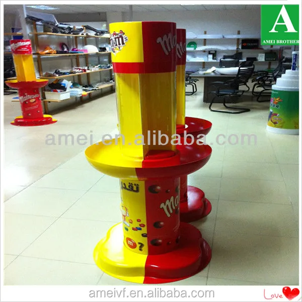 
2019 Vacuum Forming Candy Plastic Sticker Display for candy 