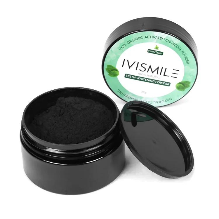 CE Approved Food Grade Home Use Coconut Shell Organic Charcoal Teeth Whitening Powder