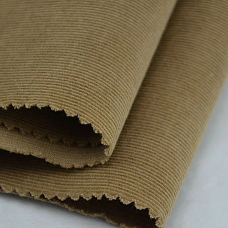 100% cotton corduroy jacket dyed fabric