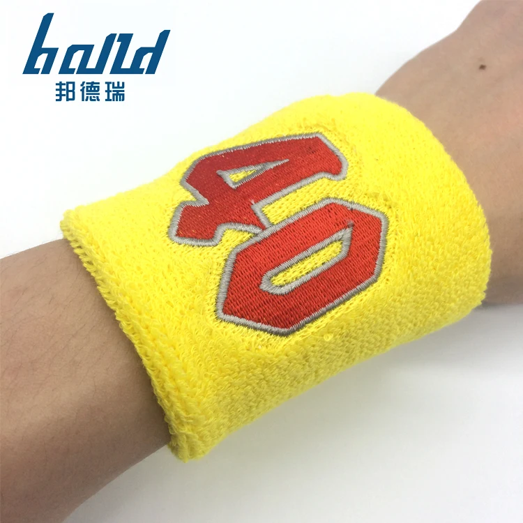 Fashion Environmentally Friendly Custom Terry Cloth Upper Arm Sweatband