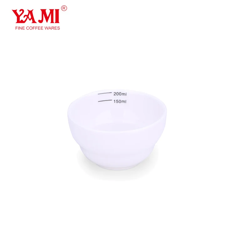 Professional SCAA Cupping/Ceramic white 200ml Cupping Bowl/Espresso Coffee Tasting Ceramic Cupping Cup