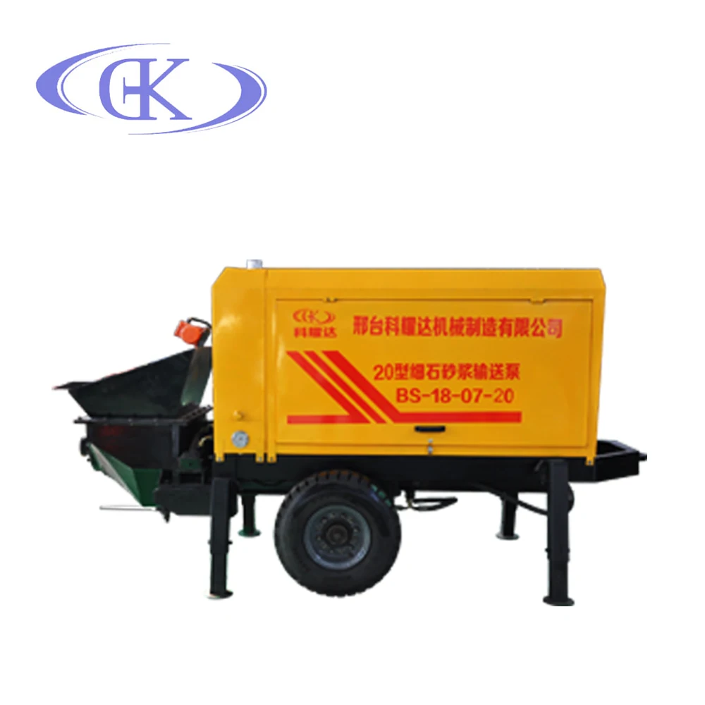 Putzmeister portable schwing concrete pump