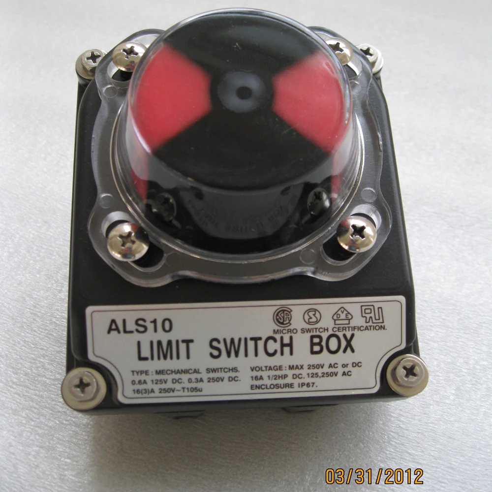 POV made cheap valve relay switch box for pneumatic ball valve