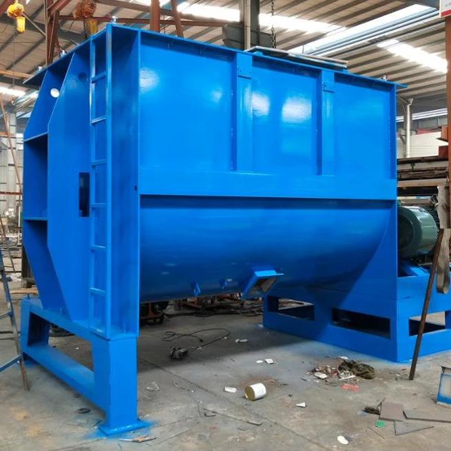 
10000L 5000KG modified plastics horizontal powder mixer machine 