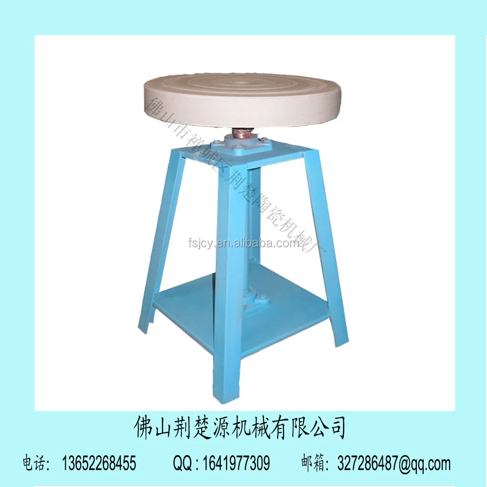 Вращающаяся платформа для керамической лепки, не предоставляется послепродажное обслуживание, зарубежное обслуживание, гипсовая скульптура и керамическая Лепка JCY