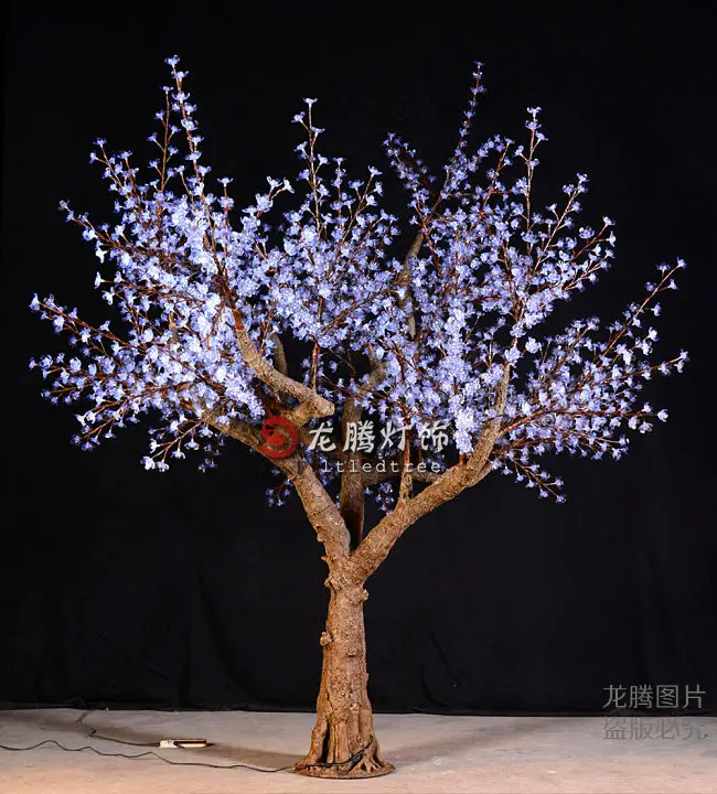 
Wholesale outdoor decoration lighting white artificial giant christmas tree 