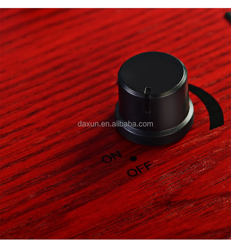 Wooden vinyl record player turntable wholesale