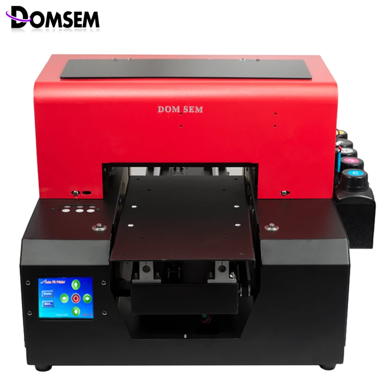 A4 Phone case UV Printer Flatbed Inkjet 3D Texture Printing Machine