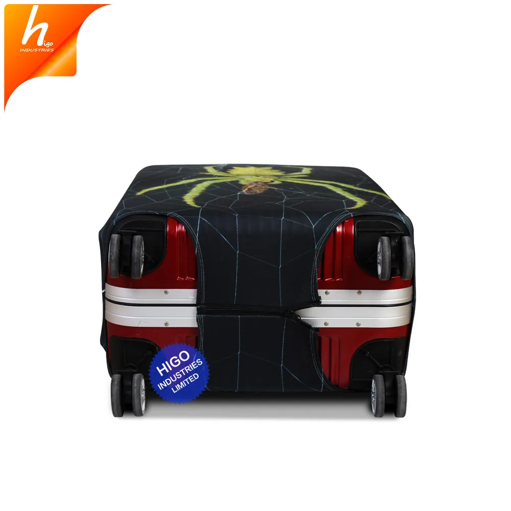 Travel Accessories Spandex Protector Baggage Custom Printing Suitcase Cover Luggage Cover