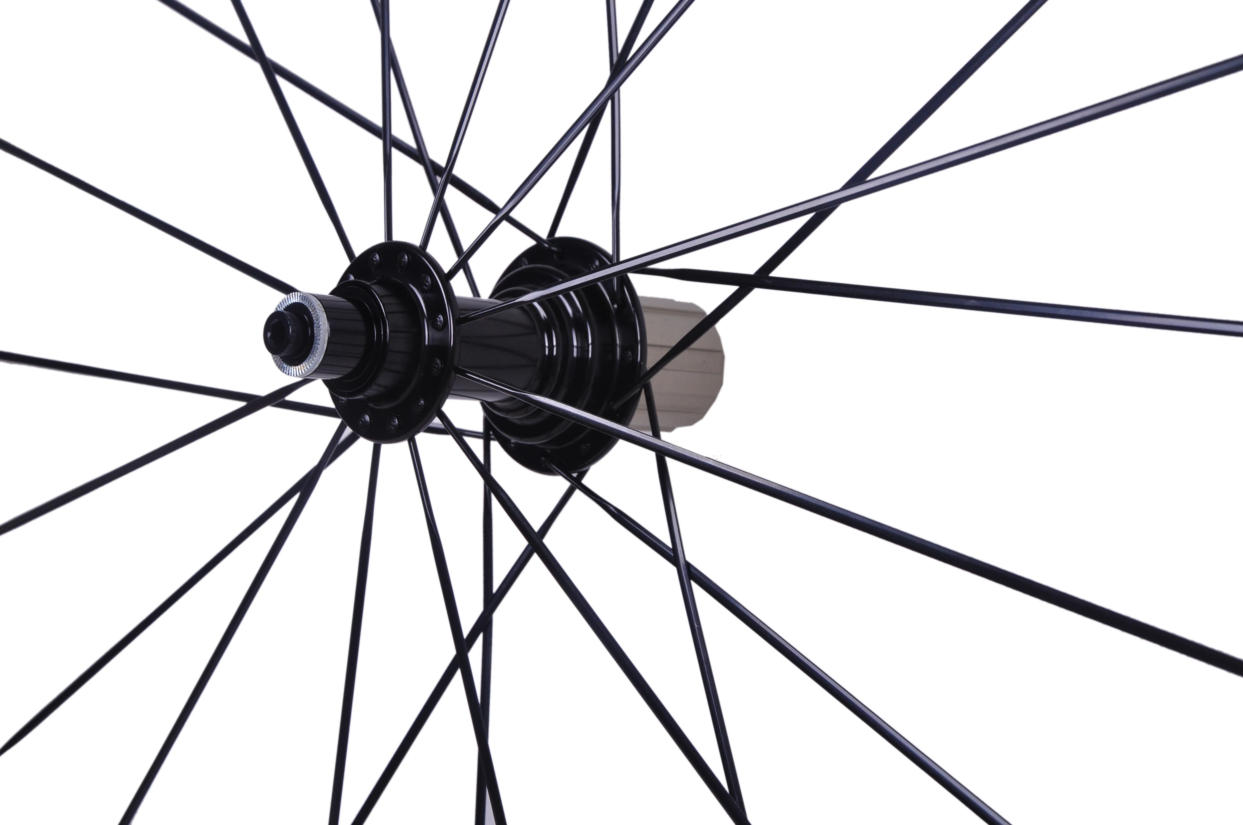 Комплект углеродных колес для шоссейного велосипеда, 24 мм, Высота 23 мм, ширина 20,5 мм