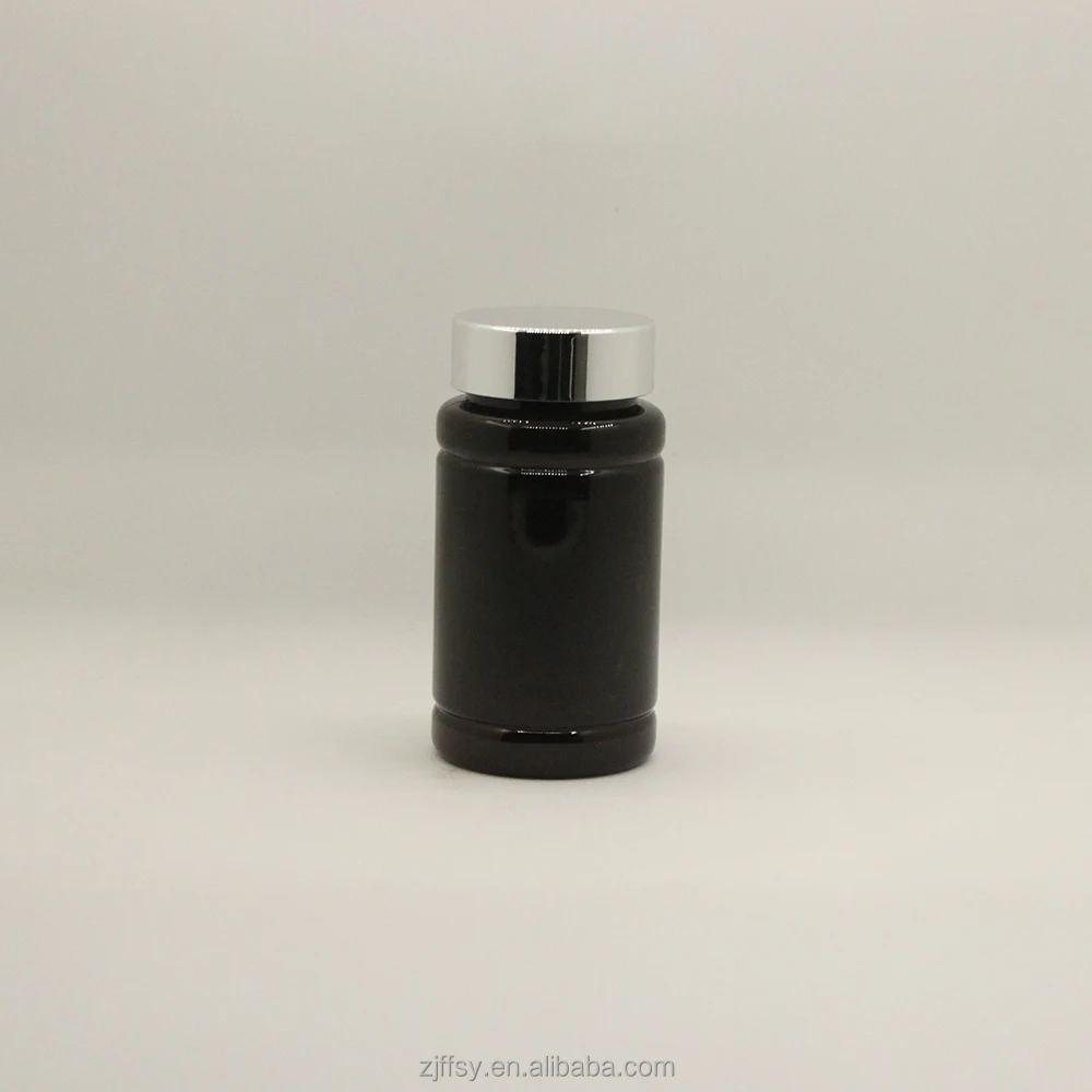 100ml bamboo bottle medicine pill jar plastic bottle medical capsule bottles