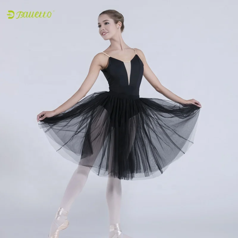 2019 New Arrival Ballet skirt with two layers of Mid  ballet tutu