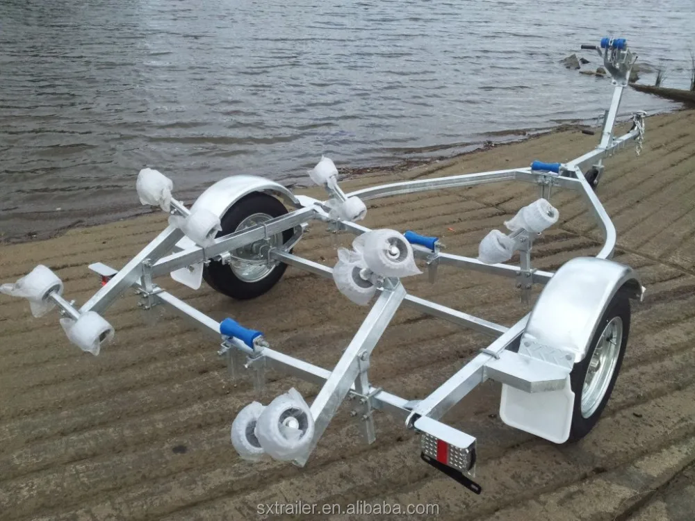 
hot galvanizing boat trailer CBT-J42/J42R 